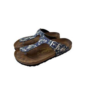 Papillio Blue Floral Sandals